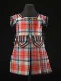 Boy’s dress in tartan silk...