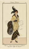 Pochoir print or fashion plate...