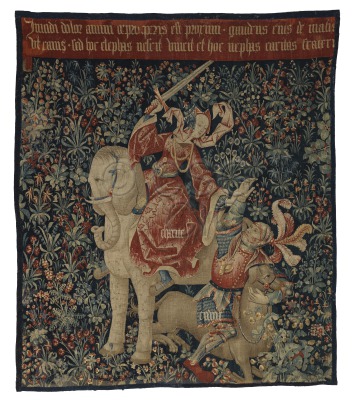 Charity Overcoming Envy Tapestry,...