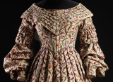 Detail of woman’s dress in...