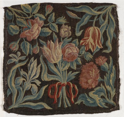 Floral Tapestry Cushion Cover...