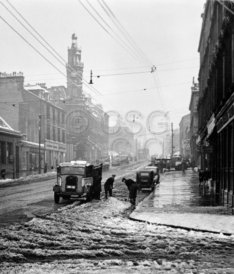 Great Western Road, Winter Scene...