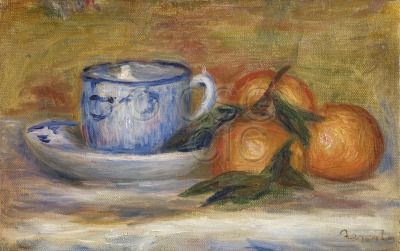 Still Life / Tasse et Mandarines...