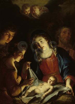 Virgin Adoring the Infant Christ...