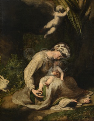 Virgin and Child with a Rabbit...