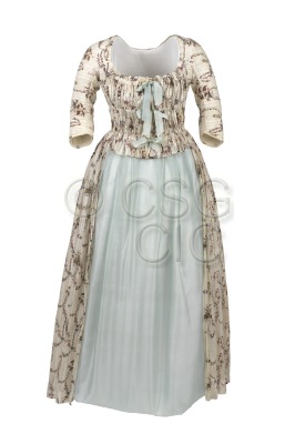 Woman's dress, English gown,...