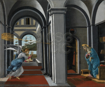 The Annunciation The Virgin and...