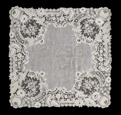 Brussels handkerchief, Duchesse...