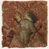 Bust of a Patriarch Wool tapestry...