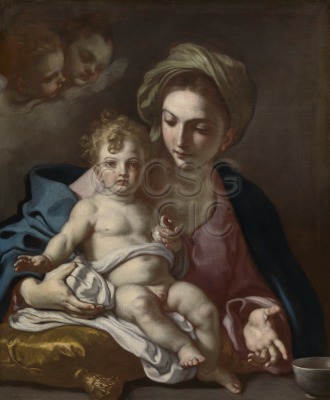 Virgin and Child Virgin with Holy...