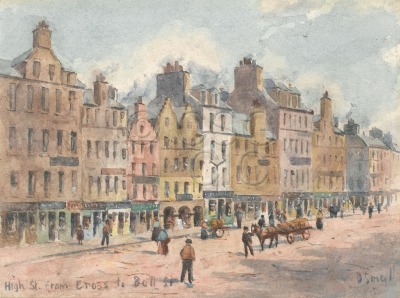 High Street, from Glasgow Cross...