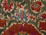 Suzani embroidery Detail of...