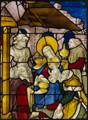 Adoration of the Magi Virgin and...