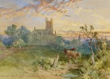 Cathcart Church, 1850 Landscape...