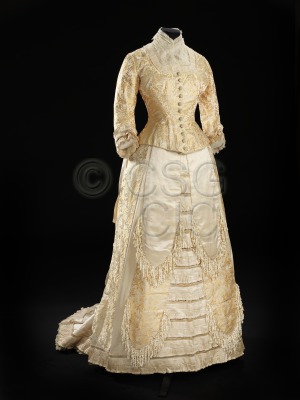 Woman’s dress, possibly wedding...