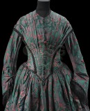 Detail of woman’s dress in...