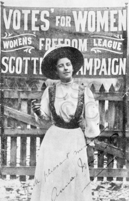 Anna Munro, Suffragette...