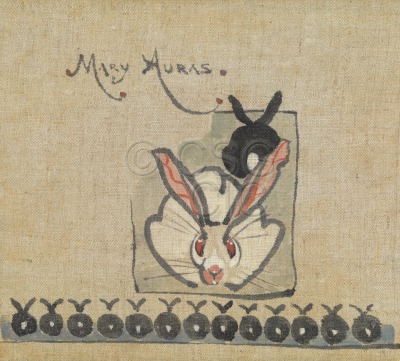 Rabbits - Miss Auras Drawing of a...