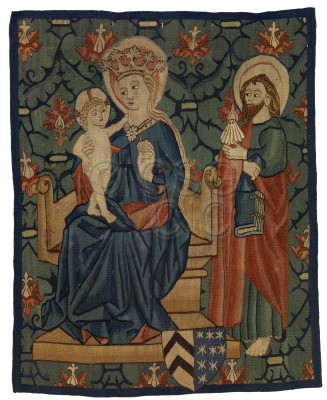 Virgin and Child with St James...