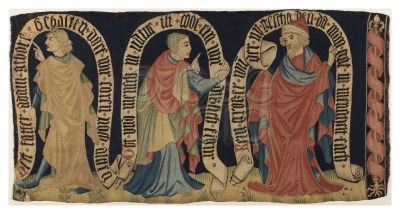 Three Prophets Tapestry fragment...